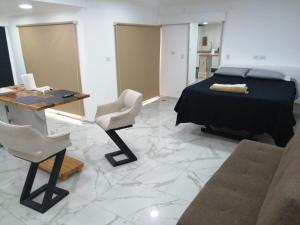 Acogedor monoambiente de patio interno