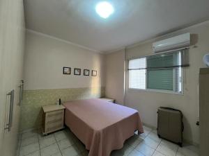 Apartamento na Praia Grande Vista ao Mar 1 quarto 100m da Areia