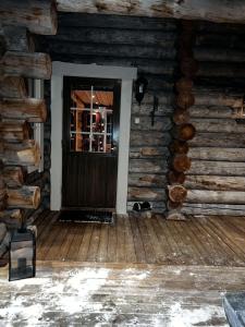 Cabin with the view of Northen light