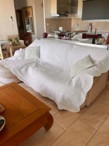 Maisons de vacances La maison de violette piscine et mer : Maison 1 Chambre