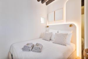 Appartements Bright Designer Studio - Montorgueil Paris Center - AirCon : photos des chambres