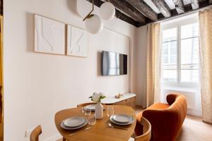 Appartements Bright Designer Studio - Montorgueil Paris Center - AirCon : photos des chambres