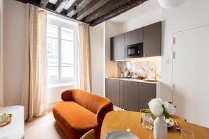 Appartements Bright Designer Studio - Montorgueil Paris Center - AirCon : photos des chambres