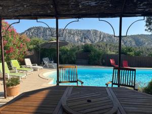 Villas Mas provencal avec piscine privee proche Bandol : photos des chambres