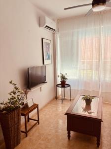 Centro apartamento con 2 camas de matrimonio y Aire Acondicionado