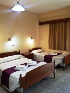Double Room with Mountain View ( 2 Adults + 1 Child ) room in Minaides Hotel