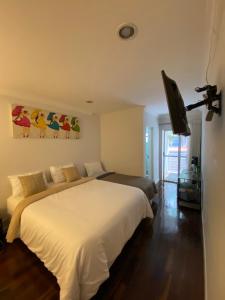 Suíte ampla e confortável