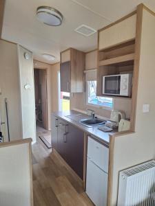 Caravan at the seaside