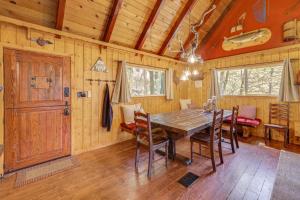Game Room & 2 Decks: Walkable Lake Arrowhead Cabin