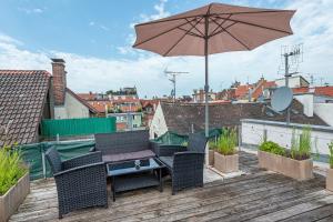 Ferienwohnungen Spiegel - Fewo mit Dachterrasse Mediterran 3