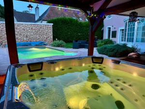 Maisons de vacances Champagne Therapy Demeure de charme avec piscine et SPA - 7 chambres : photos des chambres