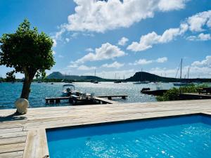 Waterfront Villa on Spanish water near Janthiel - Vily, Willemstad