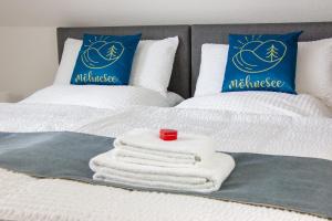 Ferienwohnung Möhnesee - zentral, stilvoll und ruhig mit Balkon und Boxspringbetten