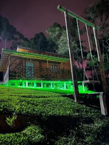 Chalé Serrano com vista para as montanhas