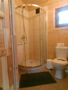 Domek letniskowy 6 osobowy drewniany nad jeziorem Wilczyńskim Świętne