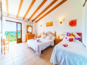 Stone villa in Búger with private pool