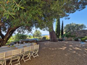 Maisons de vacances Maison avec vue , piscine et jardin : photos des chambres