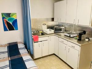 Studio Suite with private Living room at semi-basement