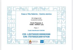 Casa e Vita Salento - Centro storico Nardò with whirlpool