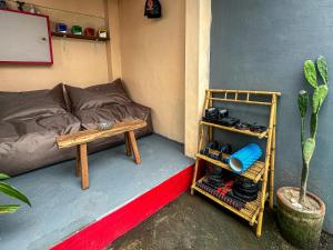 Central 1BR Mezzanine Loft with Shared Pool, Fitness and Private Kitchen in Canggu