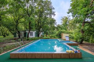 SaffronStays Cabin in the Woods - 4BHK Riverside Palghar Villa with Pool, Forest Walks & Stargazing