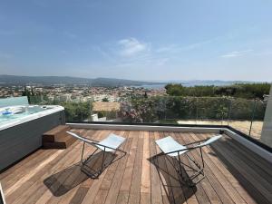 Villas Vue incroyable sur la baie de La ciotat : photos des chambres