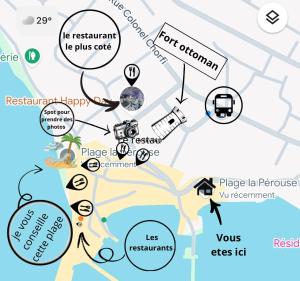 Appartement charmant avec vue sur la sur mer