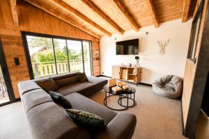 Chalets Chalet authentique - Au coeur des Quatre Lacs : photos des chambres