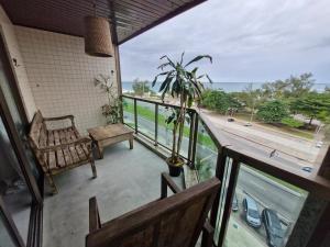 Top Recreio! 2 Suítes-Varanda-Vista Mar-Piscina-Garagem-WiFi