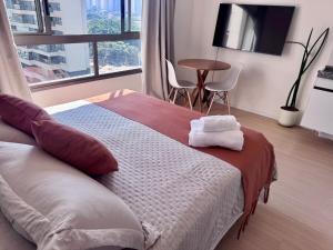 Studio mobiliado novo Brooklin SP