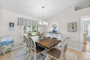 Peaceful Waterfront home with pool and steps to beach