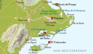 TERRES DE LEBRE Between two natural parks