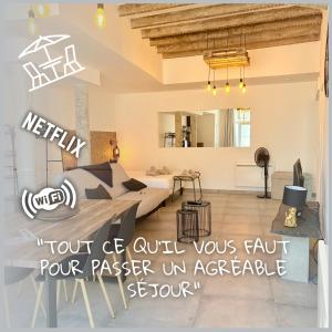 Loft avec terrasse au pied du château