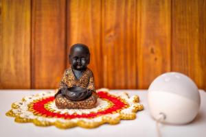 Chalé Romântico com Jacuzzi Próximo ao Templo Budista