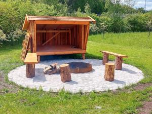 8 person holiday home in Glesborg