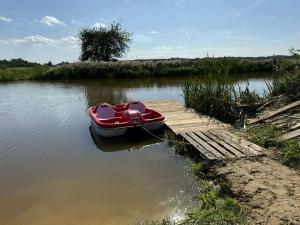 Osada Karszewo, sauna bania, ryby