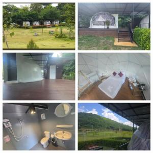 Riverhill khaoyai camping เต้นท์โดม