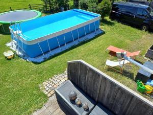 Komplettes Wellnesshaus mit freiem Blick