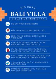 Bali Villa- Đối diện Tropicana Park - Novaworld Hồ Tràm