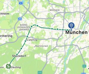 Grosses Haus bei München mit 4 Schlafzimmern für bis zu 10 Personen