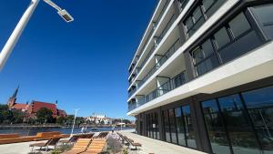 Szczecin Suite Nad Odrą - apartament z klimatyzacją, parking w cenie, parking included