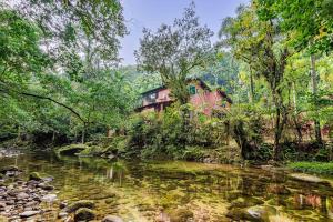 Camburi 5 quartos com piscina natural