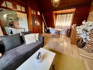 Appartements Spacieux appartement jardin, BBQ, vue sur mer, Trouville : photos des chambres