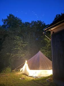 Glamping in nature