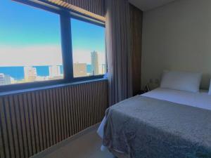 Lindo Studio Vista Mar Na Barra com cozinha, Piscina no Rooftop do EDF, Próximo ao Porto da Barra