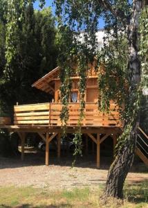 chalet dans la ville