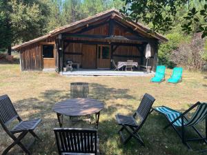 Maisons de vacances Bergerie sur Airial Landais : photos des chambres