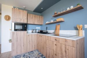 Bienvenue au studio Lescale Bleue avec vue mer et sur le Cap Frehel