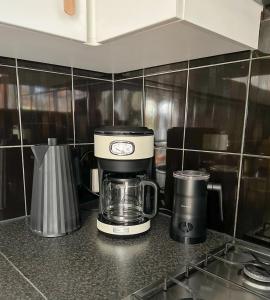 Boshuisjes Veluwe Lila met omheinde tuin