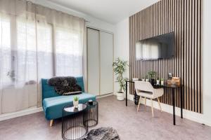 Appartements Le Cosy - Free Parking - 2 min metro - 5 min Paris : photos des chambres